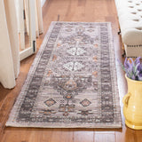 Safavieh Saffron 2'-3" x 8'-0" Rug in Taupe / Ivory