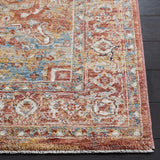 Safavieh Valencia 4'-0" x 6'-2" Rug in Rust / Beige Blue