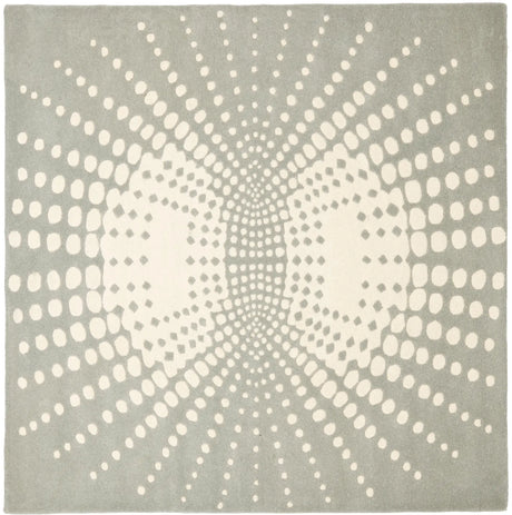 Safavieh Soho 6'-0" x 6'-0" Rug in Blue / Ivory