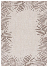 Safavieh Beach House 4'-0" x 6'-0" Rug in Beige / Brown