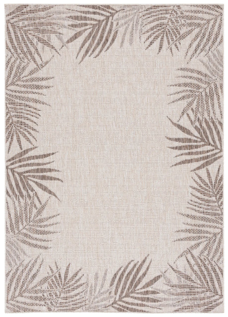 Safavieh Beach House 4'-0" x 6'-0" Rug in Beige / Brown