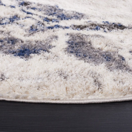 Safavieh Petra 6'-7" x 6'-7" Rug in Ivory / Blue
