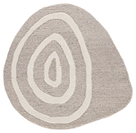 Safavieh Novelty 3'-0" x 3'-0" Rug in Beige / Ivory