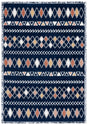 Safavieh Marrakesh 4'-0" x 6'-0" Rug in Navy / Multi