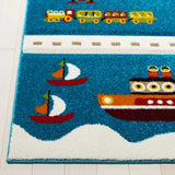 Safavieh Carousel Kids 100 4'-0" x 6'-0" Rug in Blue / Beige