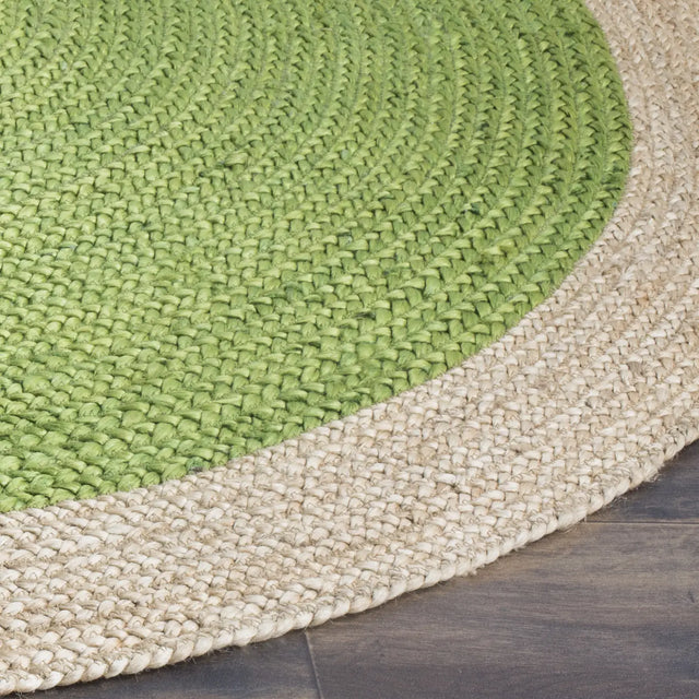 Safavieh Natural Fiber 5'-0" x 5'-0" Rug in Green / Natural