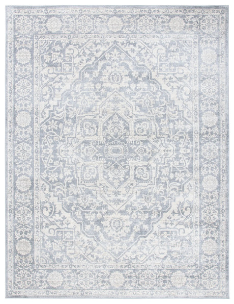 Safavieh Brentwood 10'-0" x 13'-0" Rug in Light Grey / Ivory