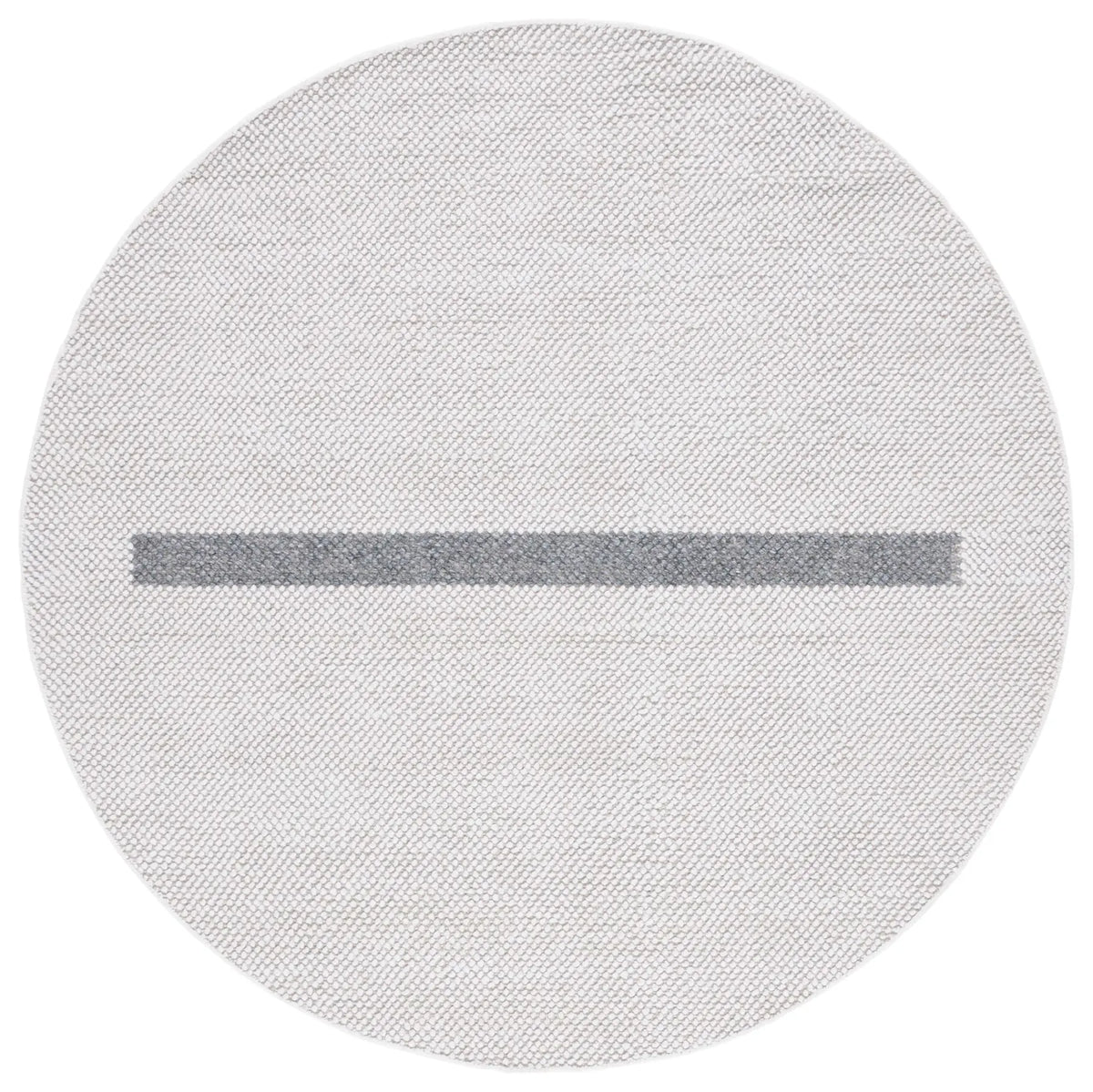 Safavieh Natura 6'-0" x 6'-0" Rug in Ivory / Dark Grey
