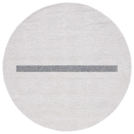 Safavieh Natura 6'-0" x 6'-0" Rug in Ivory / Dark Grey
