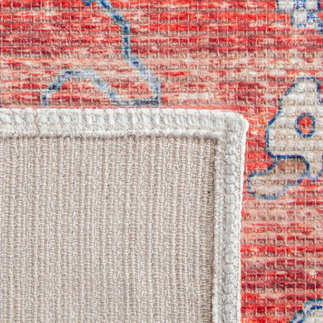 Safavieh Saffron 4'-0" x 6'-0" Rug in Rust / Navy