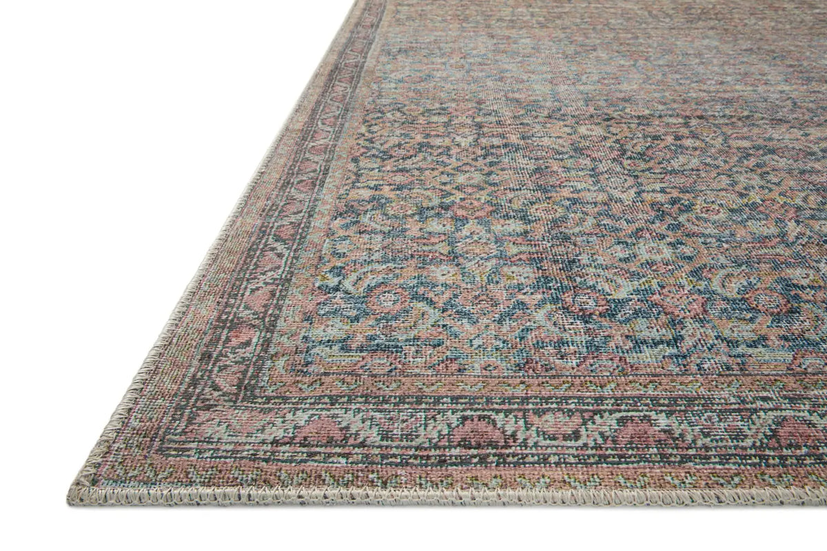Loloi Adrian Adr-04 Denim/Multi Rug - rug corner