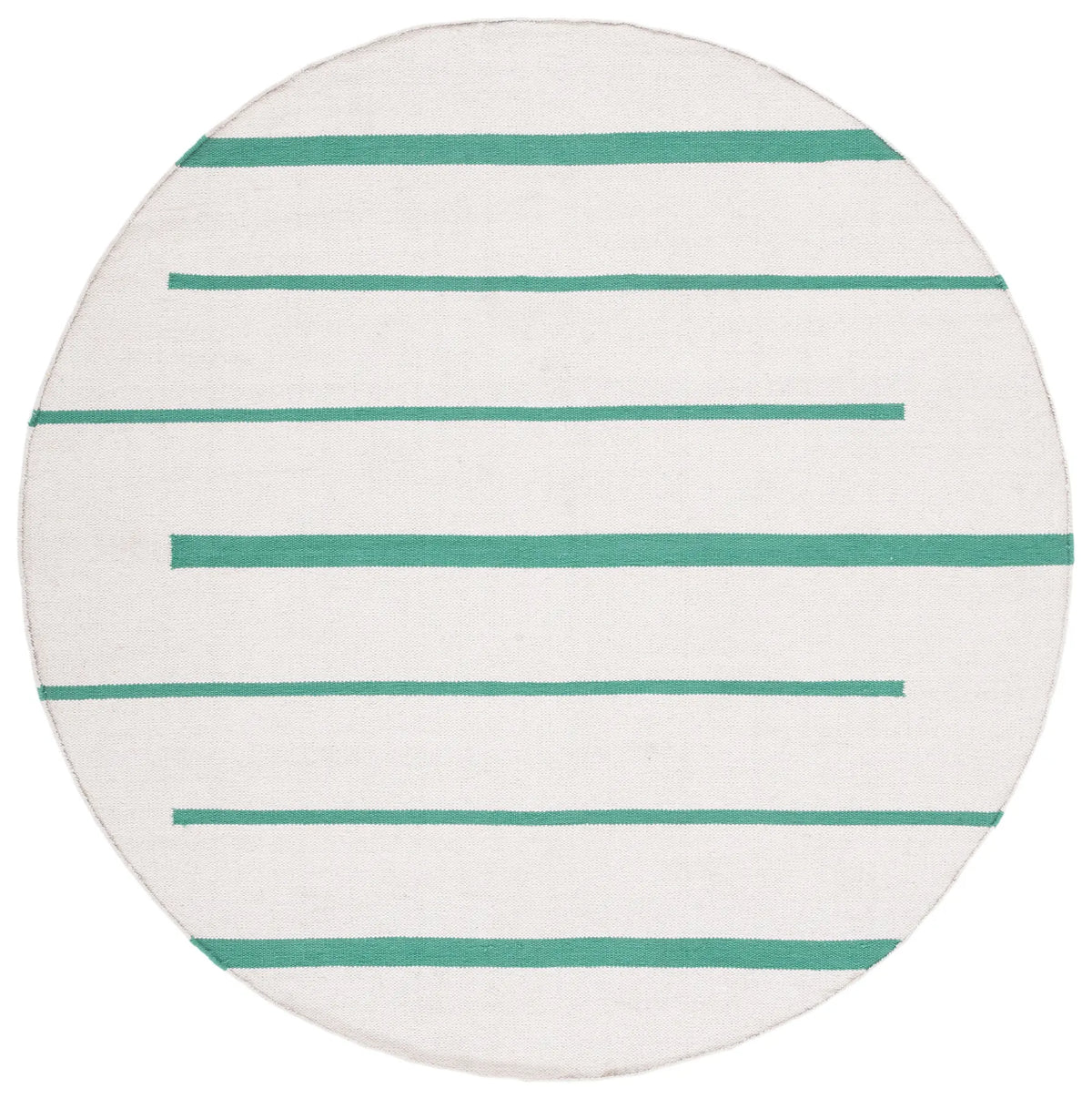 Safavieh Montauk 6'-0" x 6'-0" Rug in Ivory / Dark Green