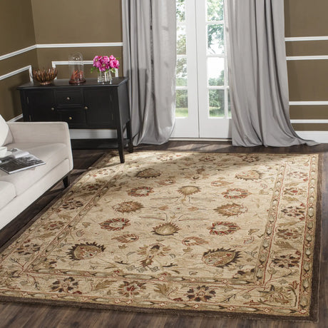 Safavieh Antiquity 9'-6" x 13'-6" Rug in Beige / Beige