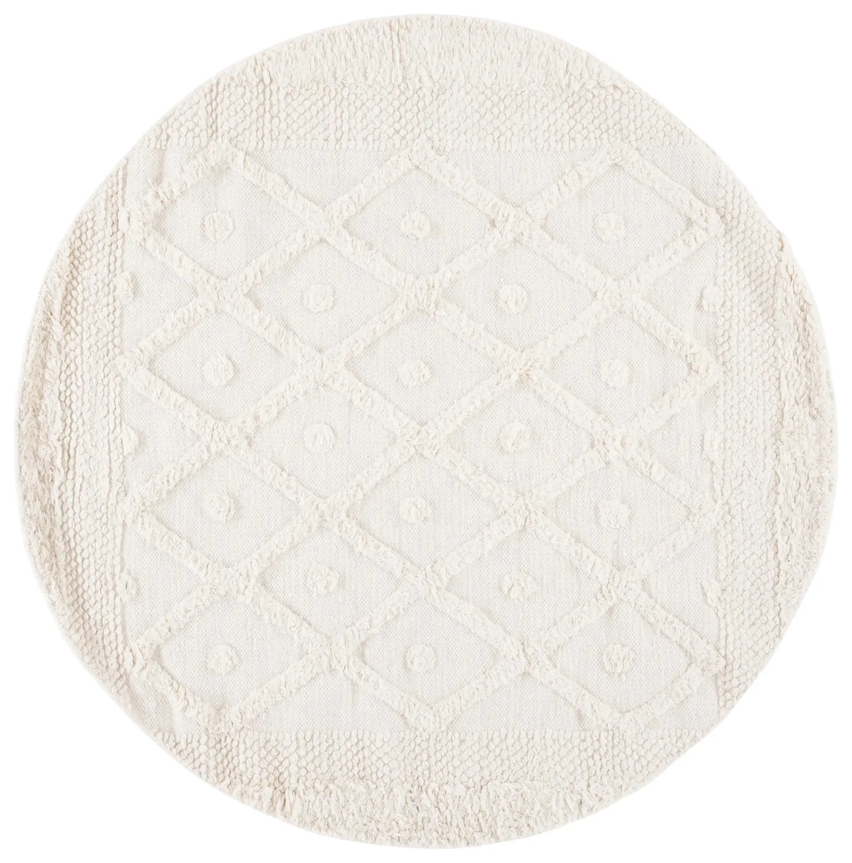 Safavieh Kenya 6'-0" x 6'-0" Rug in Ivory