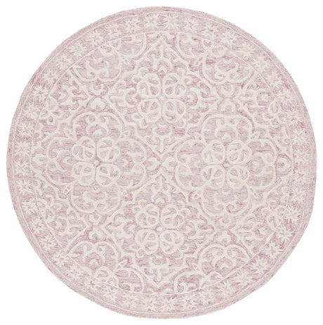 Safavieh Metro 6'-0" x 6'-0" Rug in Pink / Ivory