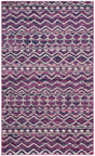 Safavieh Madison 3'-0" x 5'-0" Rug in Fuchsia / Navy