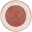 Safavieh Easy Care 3'-0" x 3'-0" Rug in Ivory / Rust