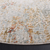 Safavieh Adrianna 6'-7" x 6'-7" Rug in Blue / Gold