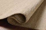 Loloi Elma ELM-01 Contemporary Hand Woven Natural Rug - pile height