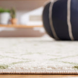 Safavieh Tulum 4'-0" x 6'-0" Rug in Ivory / Sage