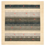 Safavieh Himalaya 6'-0" x 6'-0" Rug in Cream / Blue