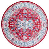 Safavieh Brentwood 6'-7" x 6'-7" Rug in Red / Beige