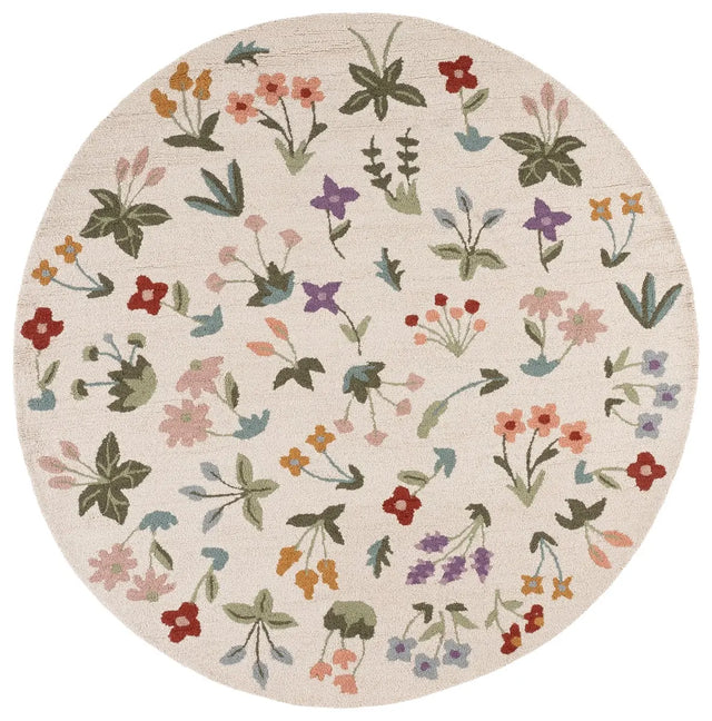Safavieh Martha Stewart 6'-0" x 6'-0" Rug in Ivory / Green
