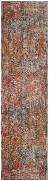 Safavieh Vintage Persian 2'-2" x 10'-0" Rug in Brown / Multi