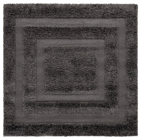 Safavieh Florida Shag 5'-0" x 5'-0" Rug in Grey / Grey