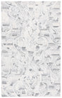 Safavieh Metro 4'-0" x 6'-0" Rug in Grey / Ivory
