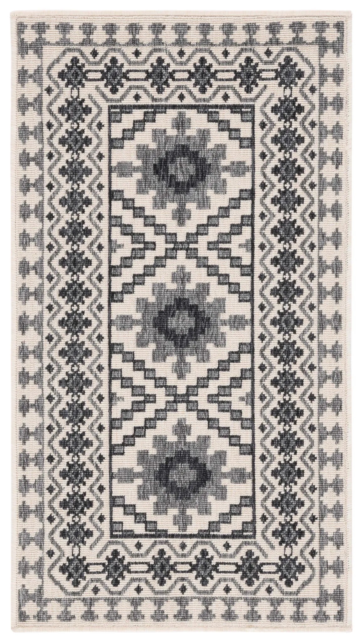 Safavieh Veranda 2'-0" x 3'-7" Rug in Ivory / Slate