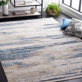 Safavieh Bayside 4'-0" x 6'-0" Rug in Blue / Gold