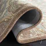 Safavieh Anatolia 4'-0" x 6'-0" Rug in Teal / Camel