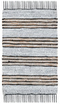 Safavieh Vintage Leather 2'-0" x 3'-0" Rug in Silver / Natural