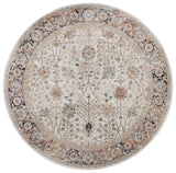 Safavieh Silverado 6'-4" x 6'-4" Rug in Ivory / Rust