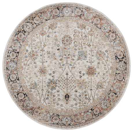 Safavieh Silverado 6'-4" x 6'-4" Rug in Ivory / Rust