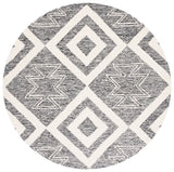 Safavieh Metro 6'-0" x 6'-0" Rug in Ivory / Black