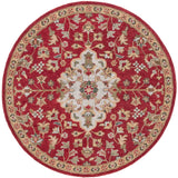 Safavieh Blossom 6'-0" x 6'-0" Rug in Red / Ivory