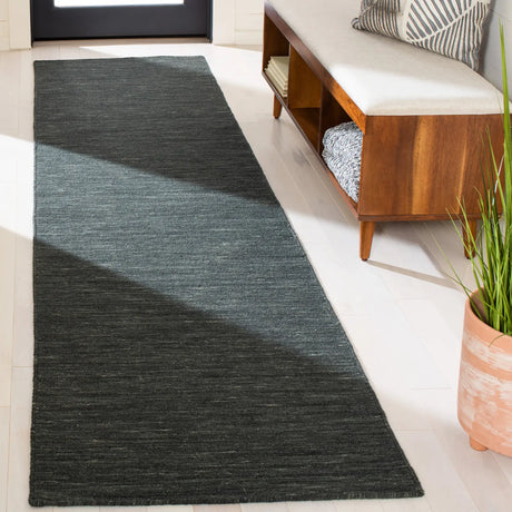 Safavieh Kilim 2'-3" x 9'-0" Rug in Charcoal / Grey