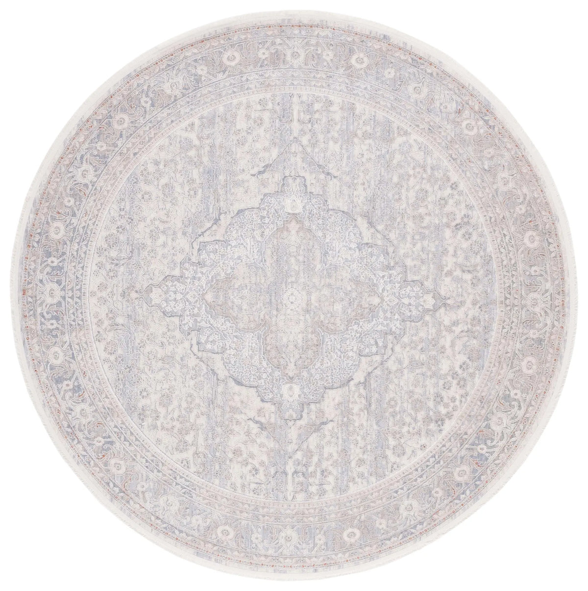 Safavieh Marmara 6'-7" x 6'-7" Rug in Beige / Light Blue