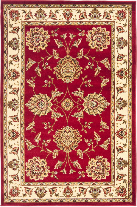 Safavieh Lyndhurst 3'-3" x 5'-3" Rug in Red / Ivory