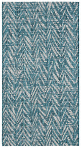 Safavieh Courtyard 2'-7" x 5'-0" Rug in Blue / Grey