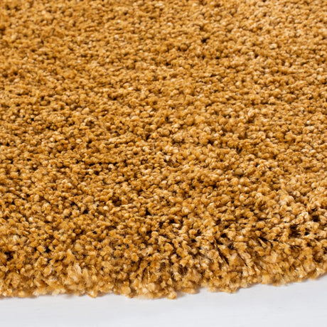 Safavieh Hudson Shag 5'-3" x 5'-3" Rug in Gold