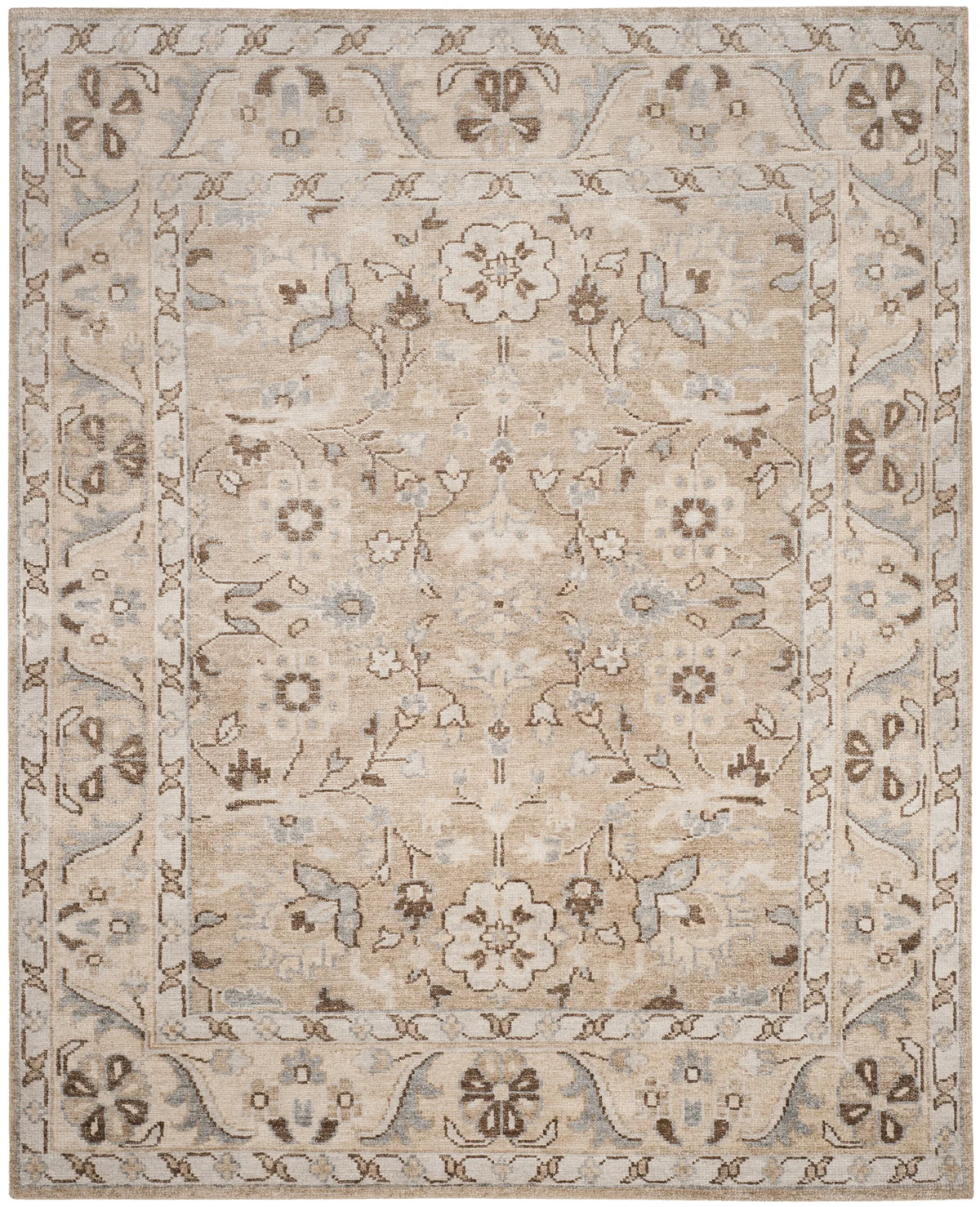 Safavieh Maharaja 8'-0" x 10'-0" Rug in Beige / Ivory
