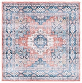 Safavieh Arizona 6'-0" x 6'-0" Rug in Blue / Rust