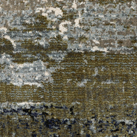 Oriental Weavers Caravan 8020L Blue/ Green Rug - room scene 2