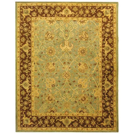 Safavieh Antiquity 9'-6" x 13'-6" Rug in Green / Brown