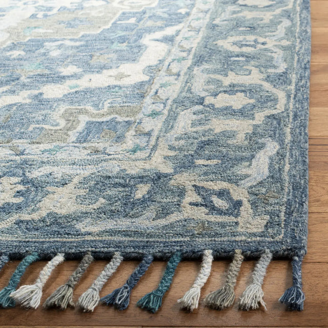 Safavieh Aspen 4'-0" x 6'-0" Rug in Dark Blue / Grey