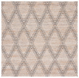 Safavieh Marbella 6'-0" x 6'-0" Rug in Natural / Ivory