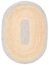 Safavieh Braided 5'-0" x 7'-0" Rug in Silver / Natural